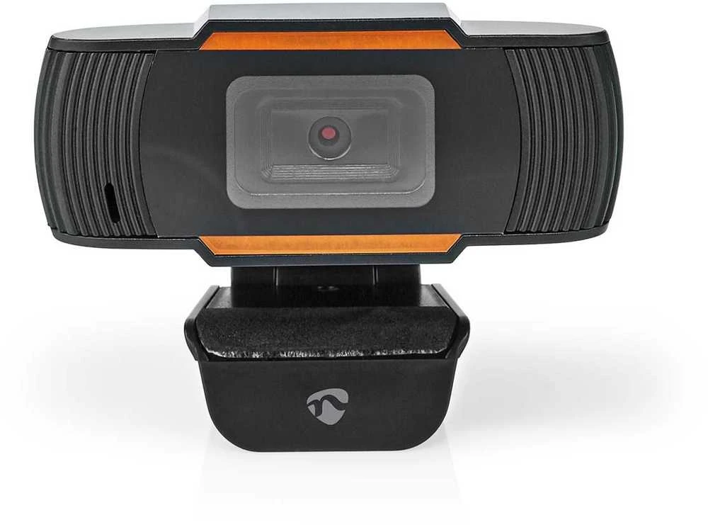 Internetinė kamera Nedis WCAM100BK Full HD 30 fps USB 2.0 Juodas