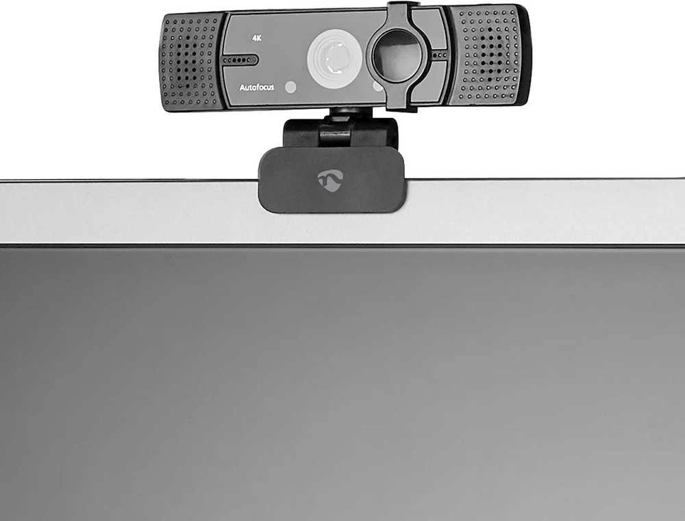 Internetinė kamera Nedis WCAM120BK 4K 30fps / Full HD 60fps Juodas
