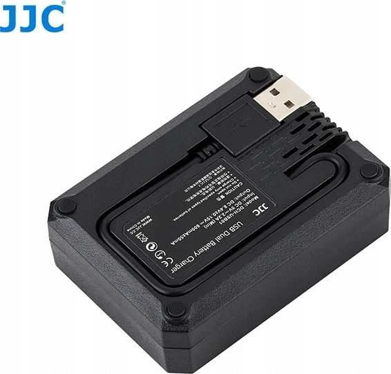 Įkroviklis - JJC Olympus DCH BLH1 Dual USB įkroviklis fotoaparatų baterijoms