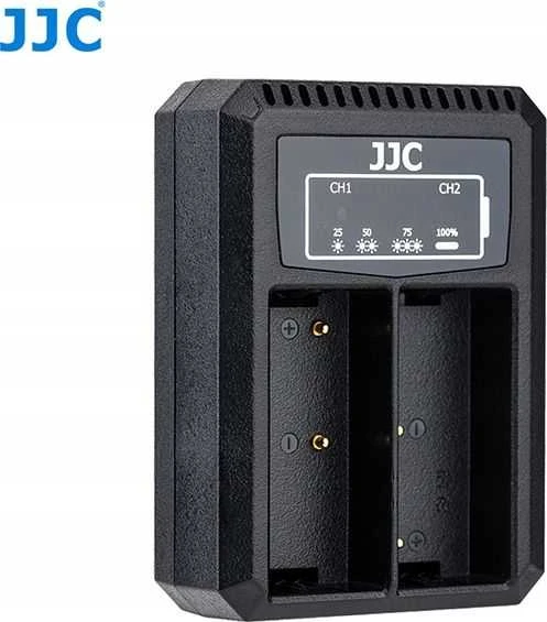 Įkroviklis - JJC Olympus DCH BLH1 Dual USB įkroviklis fotoaparatų baterijoms