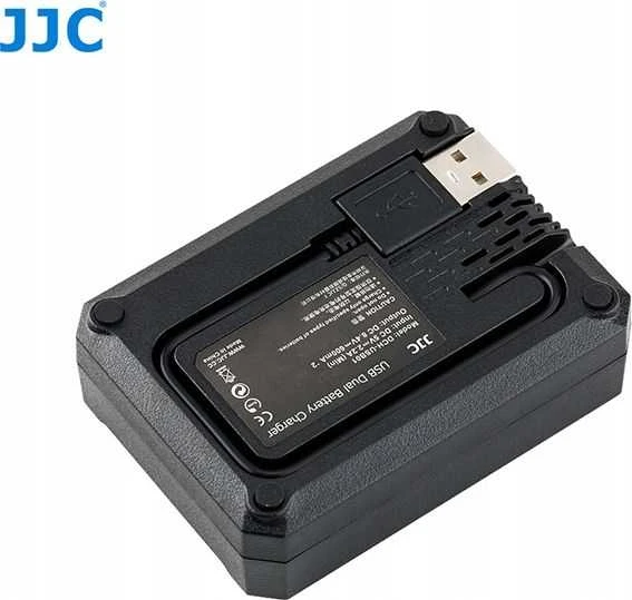 Kameros įkroviklis JJC dvigubas USB įkroviklis skirtas Panasonic Dmw-blg10 / Dmw-ble9 / Leica Bp-dc15