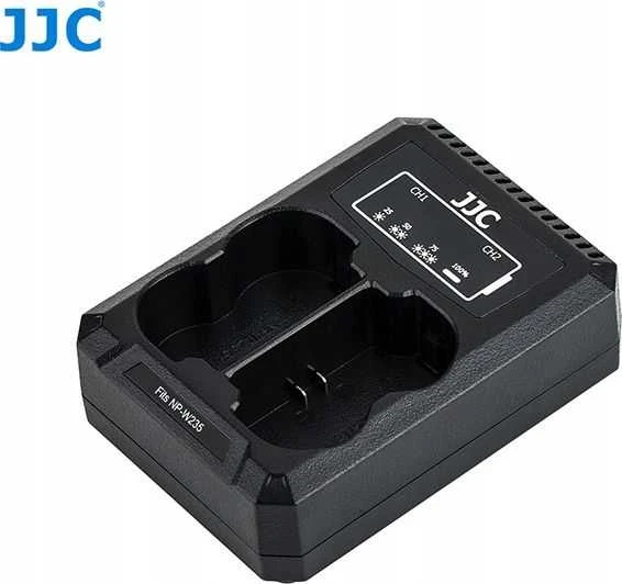 Kameros įkroviklis JJC dvigubas USB įkroviklis skirtas Fujifilm Fuji Np-w235 Npw235