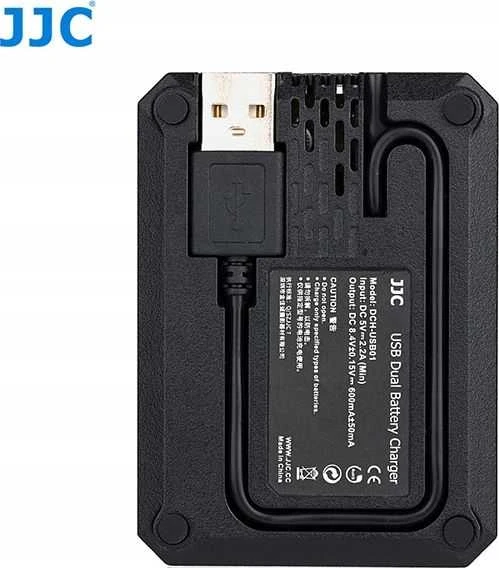Kameros įkroviklis JJC dvigubas USB įkroviklis skirtas Fujifilm Fuji Np-w235 Npw235