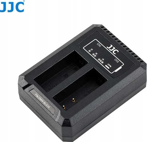Kameros įkroviklis JJC dvigubas USB įkroviklis skirtas Panasonic Dmw-blg10 / Dmw-ble9 / Leica Bp-dc15