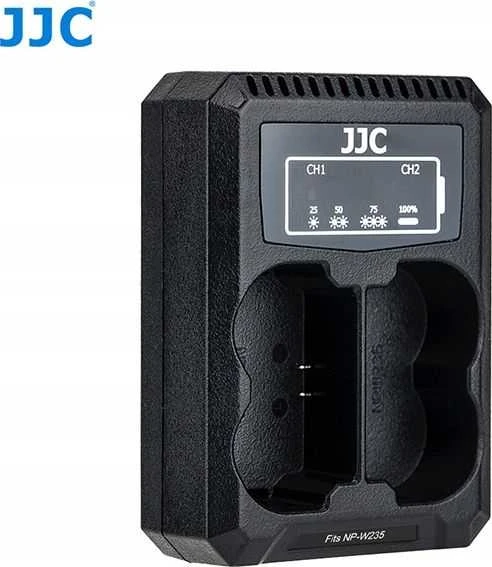 Kameros įkroviklis JJC dvigubas USB įkroviklis skirtas Fujifilm Fuji Np-w235 Npw235