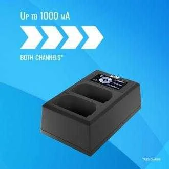 Newell FDL-USB-C dviejų kanalų įkroviklis, skirtas LP-E17