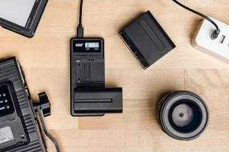 Newell Ultra Fast Type-C įkroviklis NP-F, NP-FM baterijoms