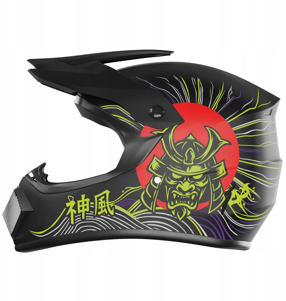 Full-face helmet Kamikaze Tokyo Drift AKC207 dydis M