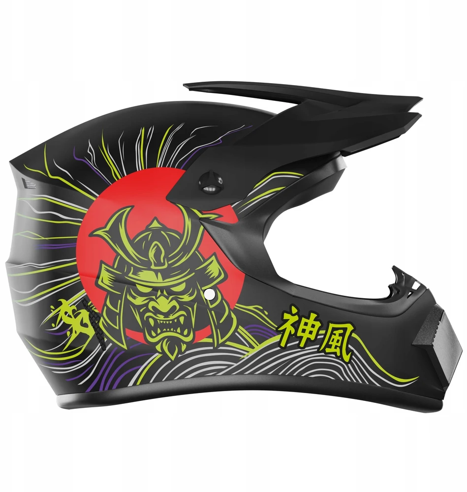 Full-face helmet Kamikaze Tokyo Drift AKC207 dydis M