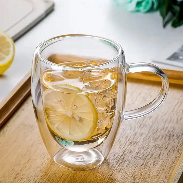 2 dvigubų sienelių stiklo puodelių rinkinys 250 ml, 9010, Kamille