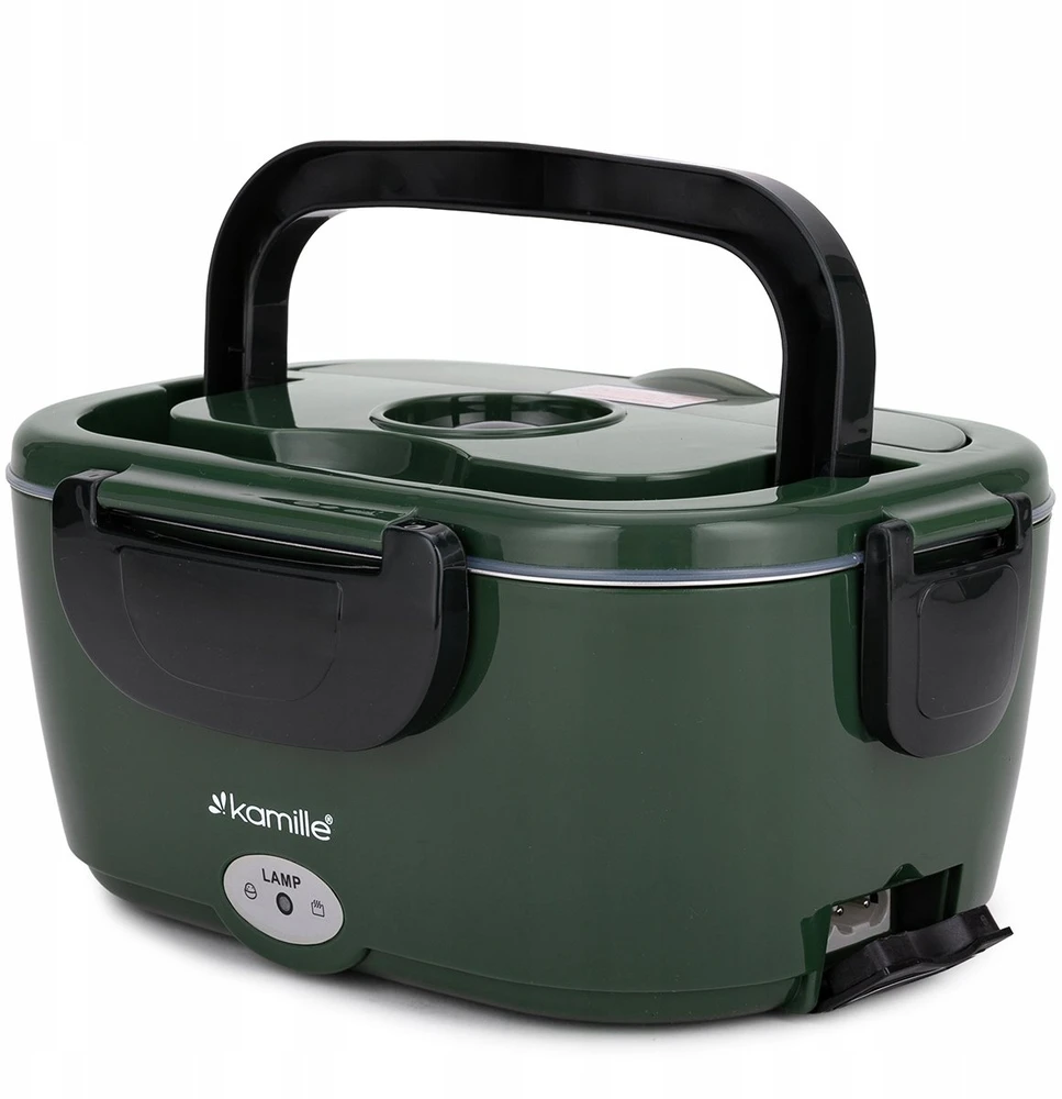 Elektrinė pietų dėžutė (1,5 l + 0,45 l), 60 W, 2180, „Kamille“