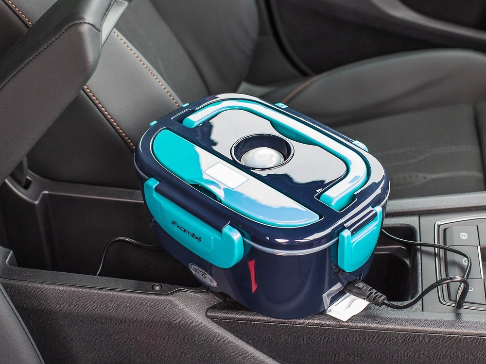Elektrinis automobilinis termosas "Lunch Box" 1500 ml, 2170, KAMILLE