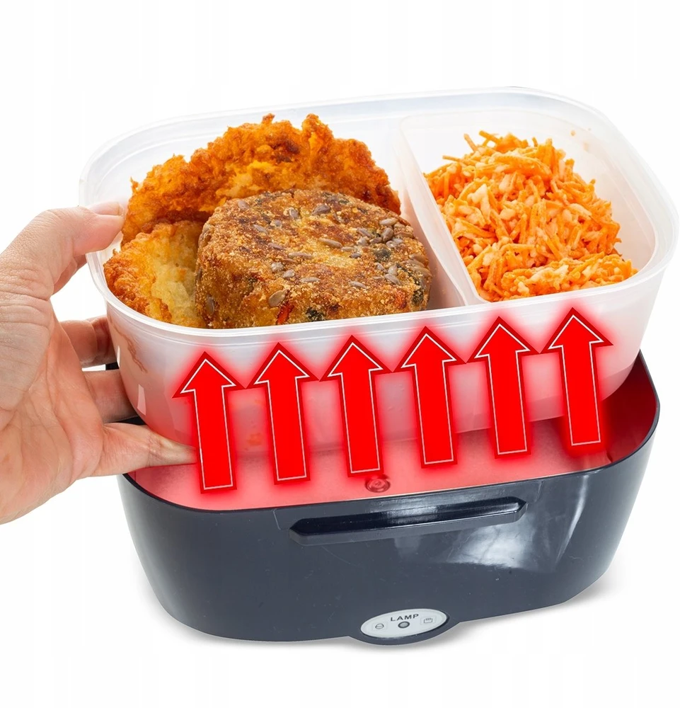 Elektrinis automobilinis termosas "Lunch Box" 1500 ml, 2170, KAMILLE