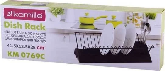 Juoda indų džiovykla 41,5 cm KAMILLE 0769C