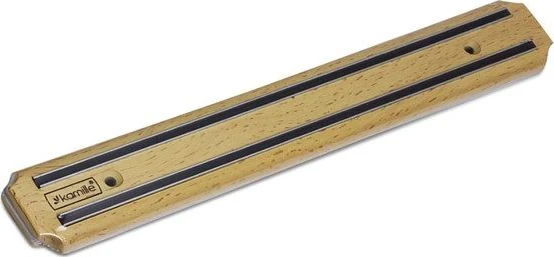 Tamsiai rudos spalvos peilių laikiklis 34 cm KAMILLE 1054