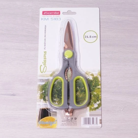 Žirklės paukštienai 21,5 cm KAMILLE 5183