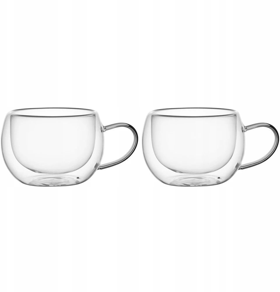 2 dvigubo stiklo puodelių rinkinys 300 ml, 9002, KAMILLE