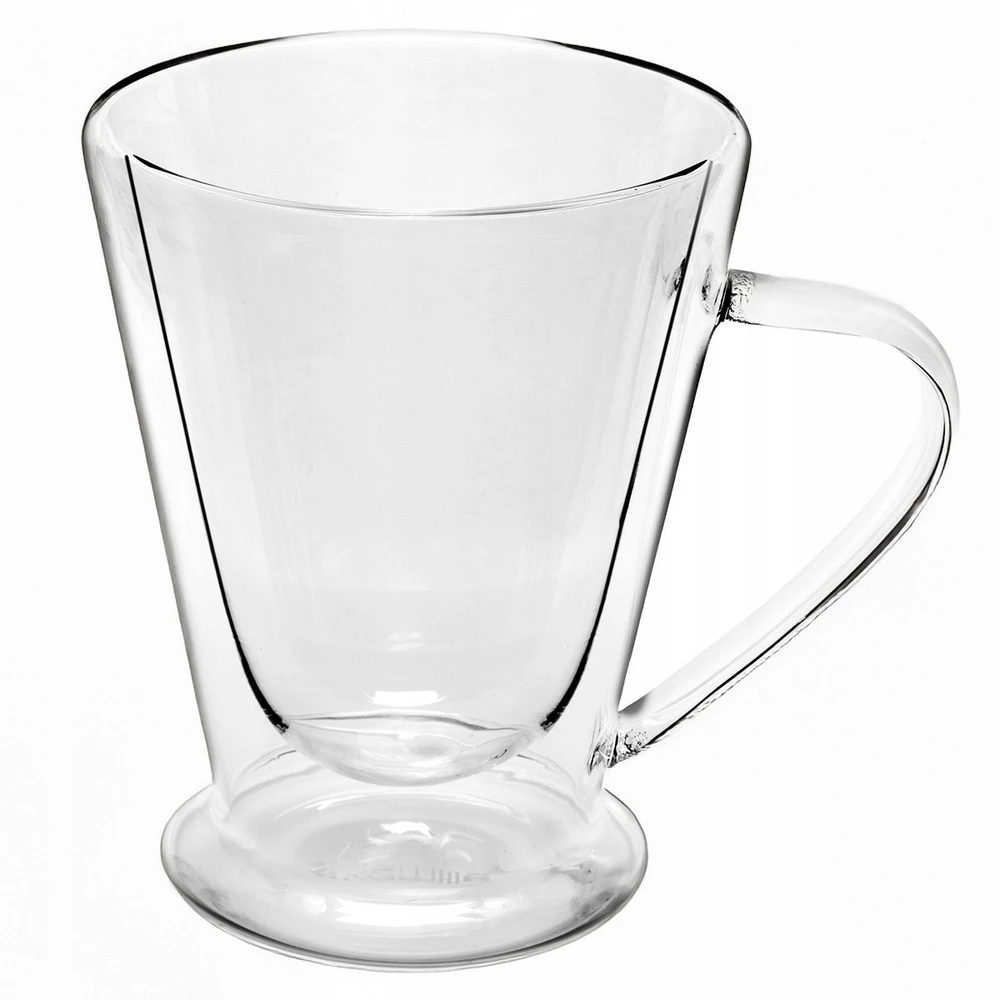 Dvigubų sienelių stiklinių puodelių rinkinys (2 vnt.), po 250 ml, Kamille, 9019