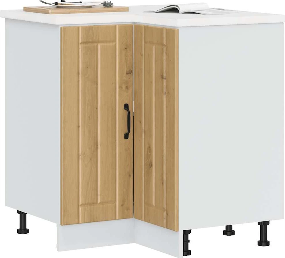 virtuvės kampinė spintelė "Lucca" Artisan Oak Engineered Wood