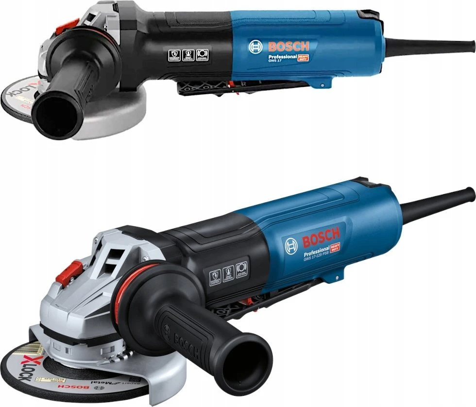 Kampinis šlifuoklis BOSCH GWS 17-125 S INOX 1700W