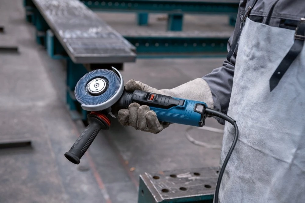 Kampinis šlifuoklis BOSCH GWS 17-125 S INOX 1700W