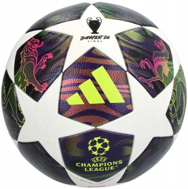Futbolo kamuolys adidas UCL 25/26 Final Competition balta ir-violetinė JX9096 (4)