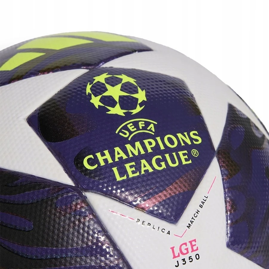 Futbolo kamuolys adidas UCL 25/26 Final League J350 violetinė-balta JX9098 (4)