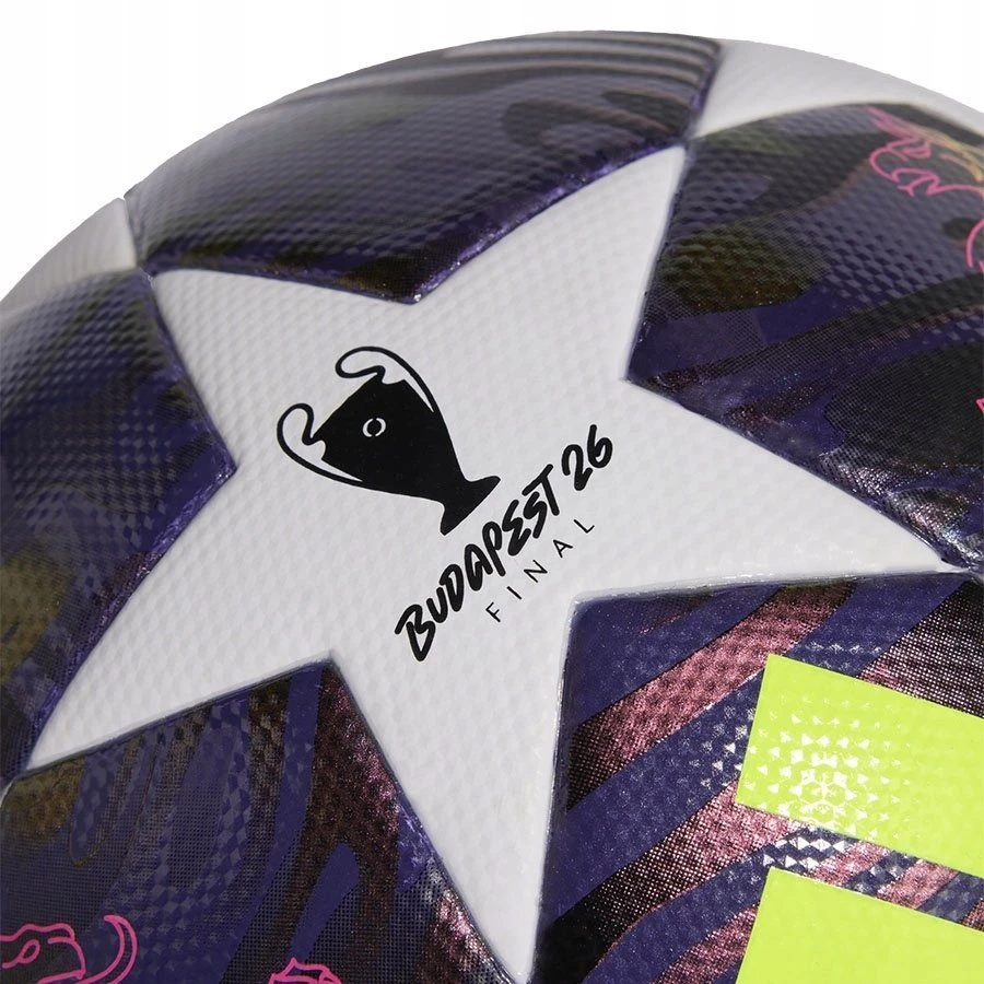 Futbolo kamuolys adidas UCL 25/26 Final League J350 violetinė-balta JX9098 (4)