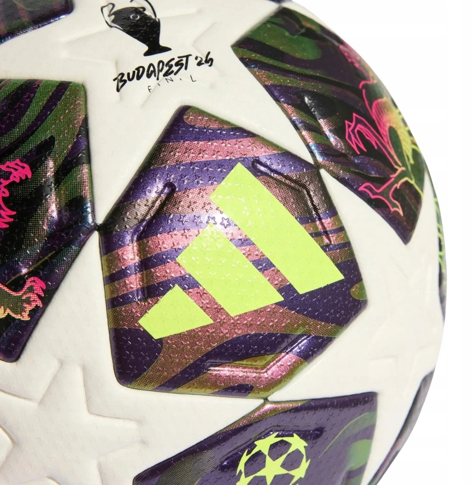adidas UCL 25/26 Final Pro Violetinis ir Baltas JX9077 Futbolo Kamuolys