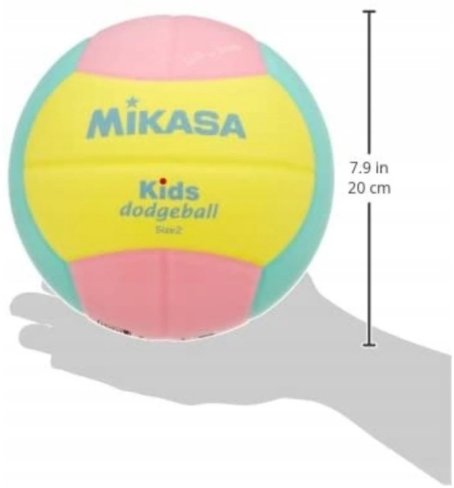 Mikasa Kamuolys Dodgeball Žaidimui į Išmušamąjį Dvi Ugnys MIKASA SD20 Rožinė