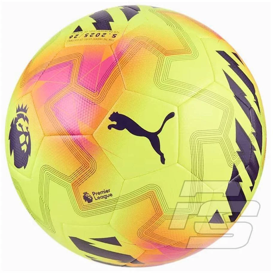 Futbolo kamuolys Puma Orbita Cup Premier League Lights geltona ir-rožinė 84715 01 (4)