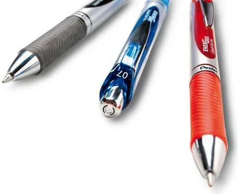 Pentel EnerGel rinkinys su spalvotomis rankenėlėmis