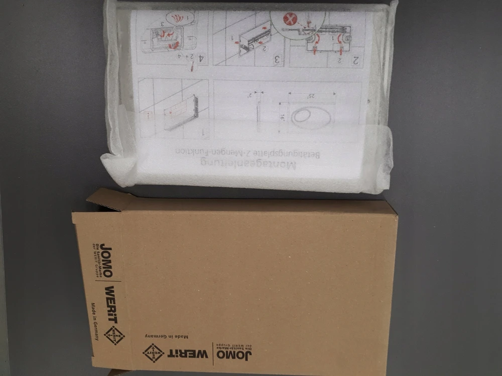KAN-therm JOMO IŠSKIRTINIS MYGTUKAS 2.0 CH-MAT / CH-MAT