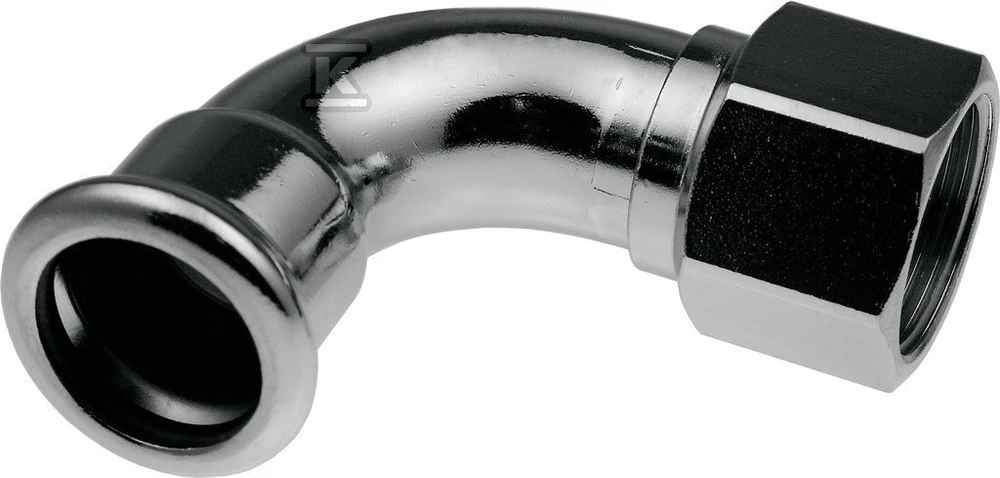 Aalberts integrated piping systemsBV KAN-therm KOLANO 90° GW STEEL - 15 RP1/2''
