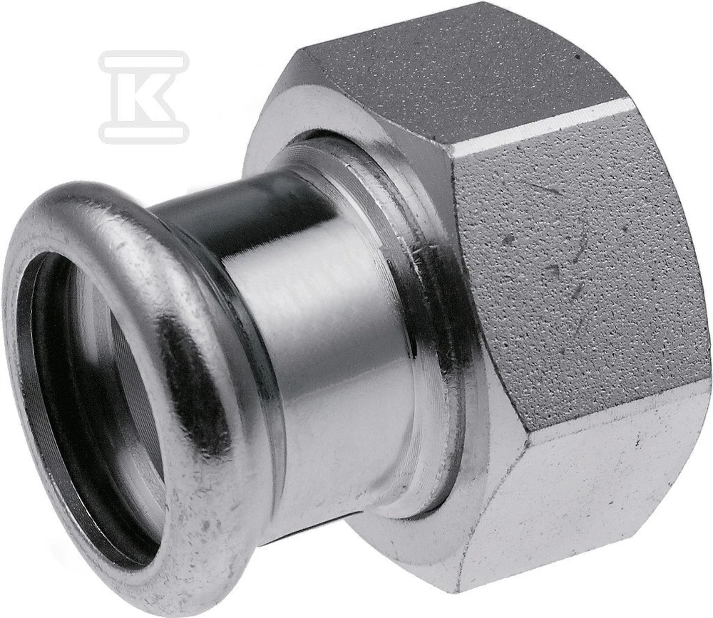 KAN-therm PÓŁŚRUBUNEK GW PRESS STEEL 35 X G1 1/ - 6340576