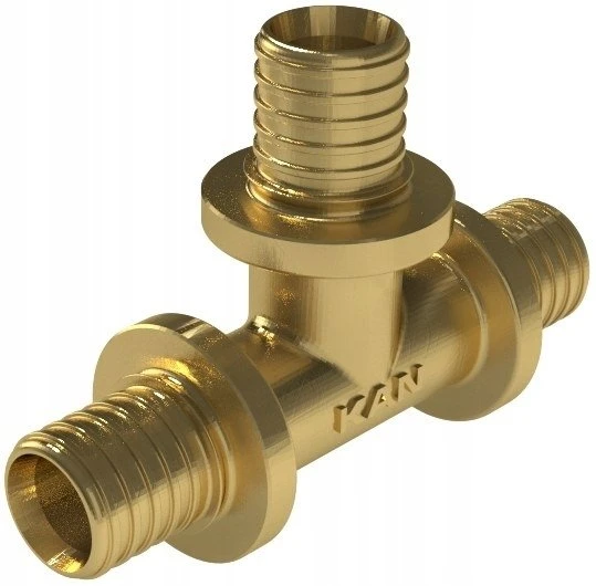 KAN-therm Trójnik mosiężny ultraLINE - 14KAN-THERM (2509257000)