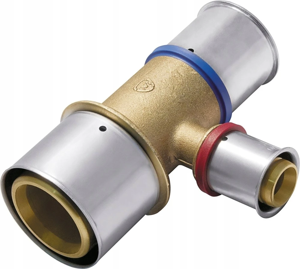 KAN-therm ultraPRESS žalvarinis redukcinis trišakis - 32/25/32KAN-THERM