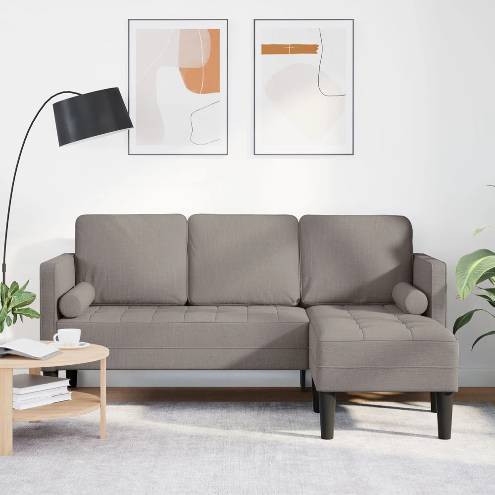 Sofa Sofos komplektas Tortora 173 x 131 x 67 cm Poliesteris