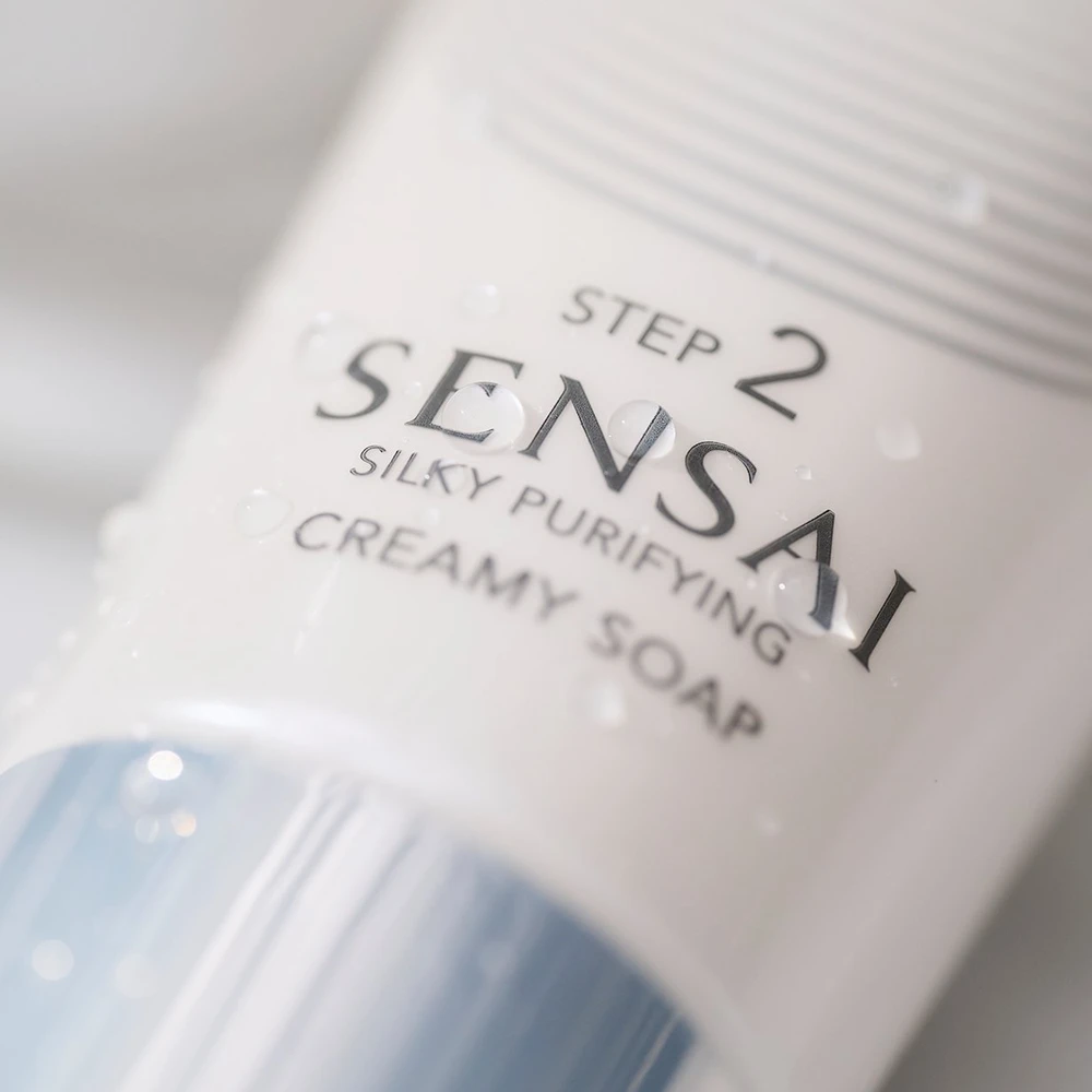 SENSAI Silky Purifying Creamy Soap veido prausiklis, 125 ml