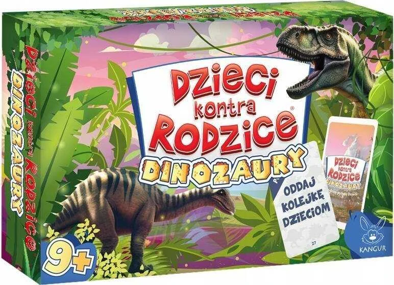Kangur Gry Dzieci kontra rodzice gra Dinozaury 40605