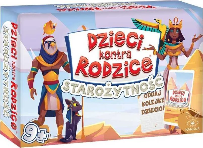 Kangur Žaidimai „Kengūros žaidimai Vaikai prieš tėvus“ žaidimas „Antika 40681“.