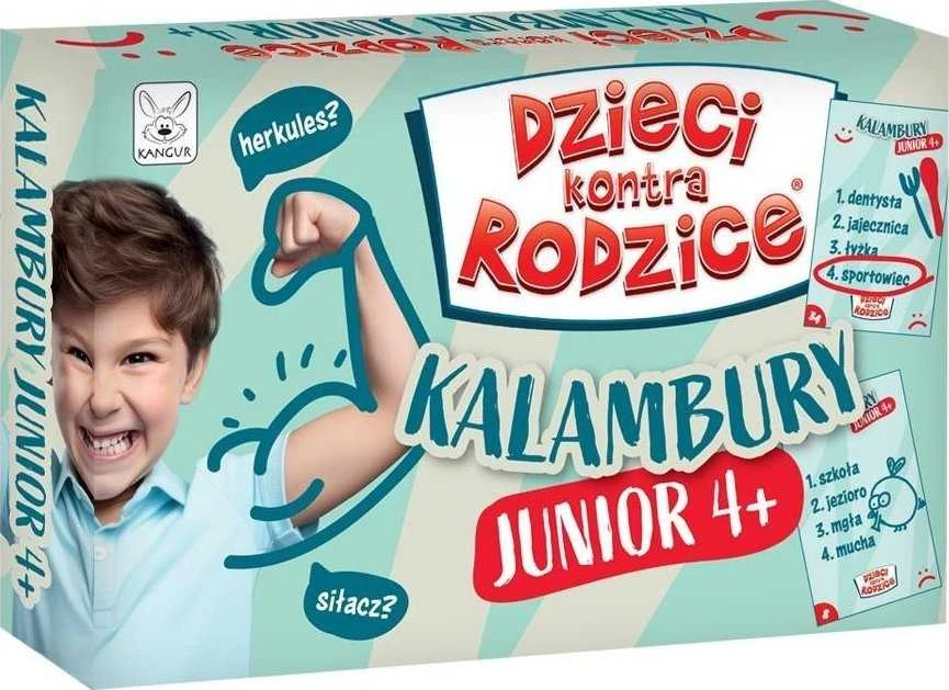 Kangur Gry Dzieci kontra rodzice gra Kalambury junior4+ 40711