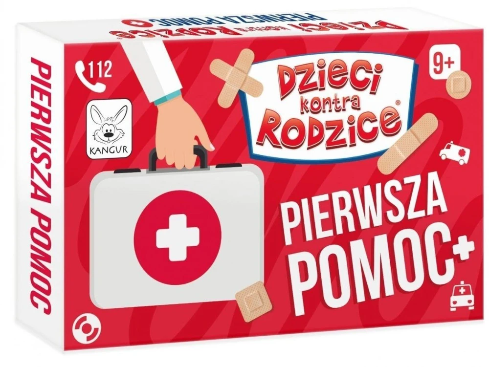 Kangur Gry Dzieci kontra rodzice gra Pierwsza pomoc 43378