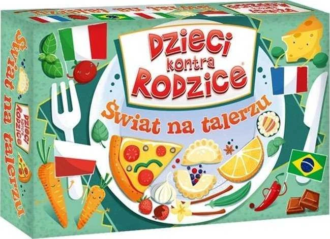 Kangur Kengūra „Gry" Žaidimas „Vaikai prieš tėvus: Pasaulis lėkštėje" 41008