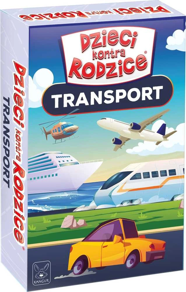 Dėlionė Kangur „Kangaroo Games Kids vs Parents“ žaidimas „Transportas“ 40803