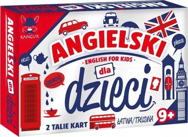 Kangur Gry Gra Angielski vaikams 9+ 40780