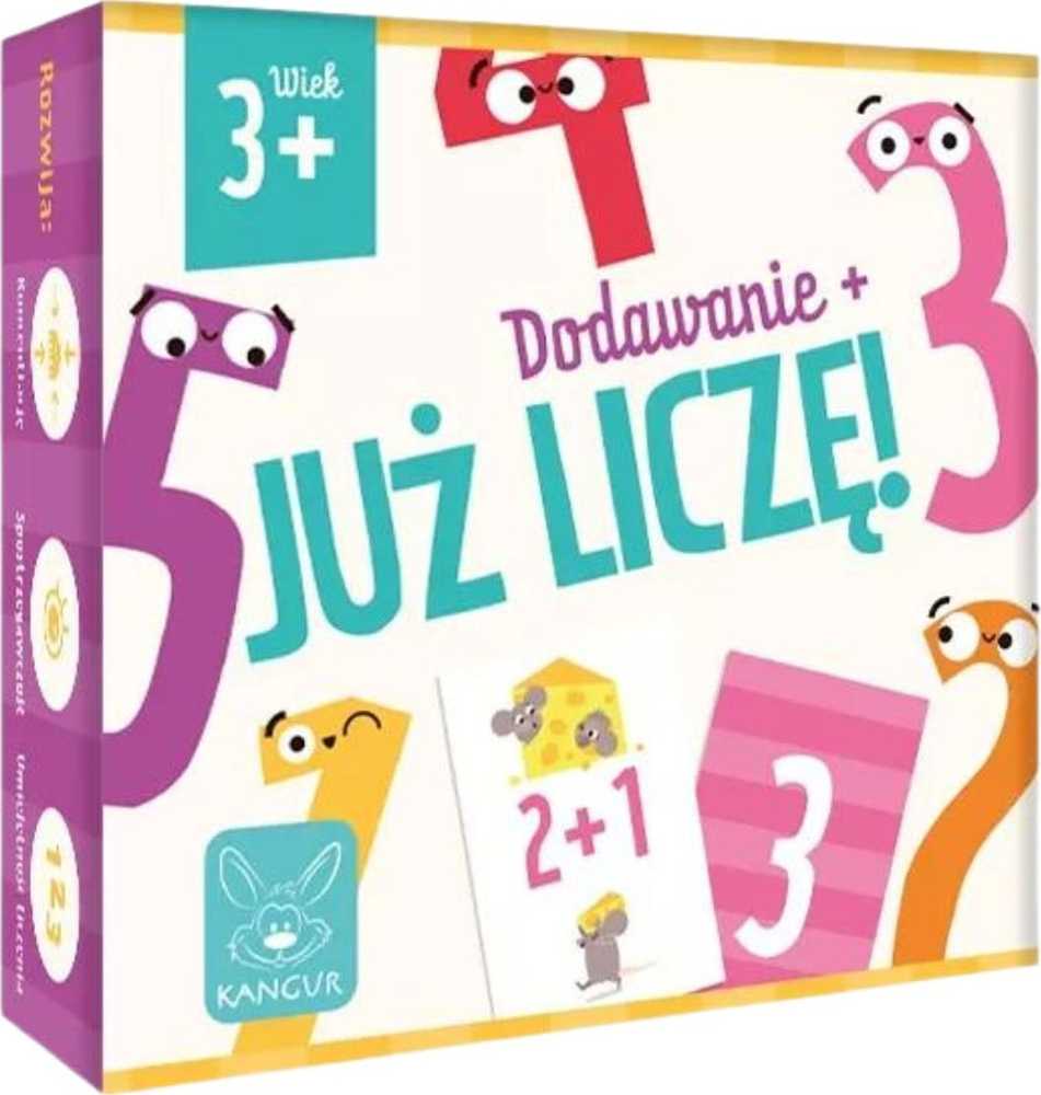 Kangur Kengūra Žaidimas Jau skaičiuoju 3+ 41015