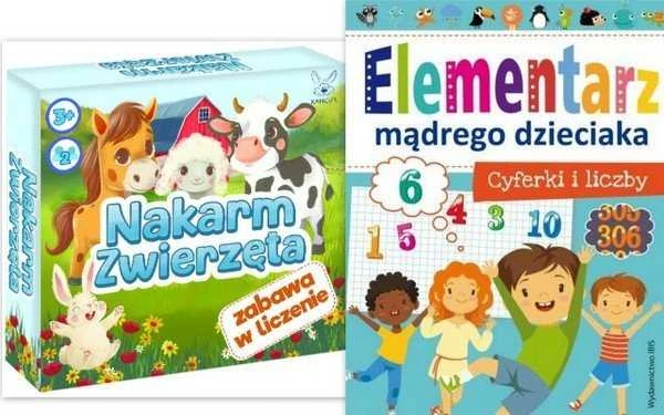 Kangur Kengūrų žaidimai „Pamaitink gyvūnus“ žaidimas „Skaičiavimo žaidimas 41183“