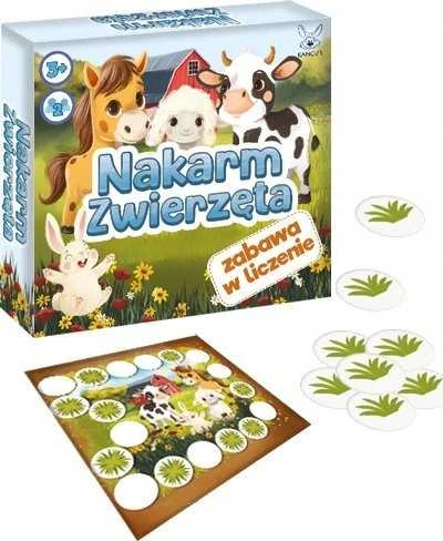Kangur Kengūrų žaidimai „Pamaitink gyvūnus“ žaidimas „Skaičiavimo žaidimas 41183“