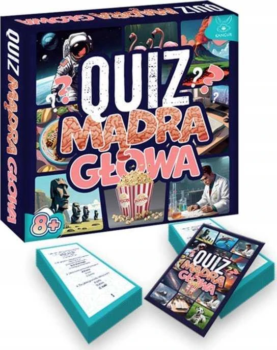 Kangur „Kangaroo Games“ žaidimo viktorina „Wise Head 41190“